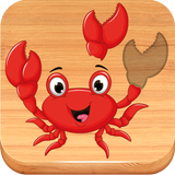 Puzzles for kids Ocean Animals أيقونة