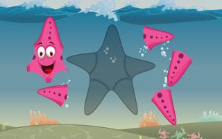 Puzzles for kids Ocean Animals تصوير الشاشة 2