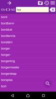 English Norwegian Dictionary syot layar 3