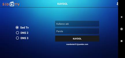 Sed TV Player پوسٹر
