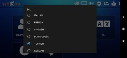 Sed TV Player اسکرین شاٹ 2