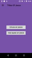 The Name of Jesus الملصق