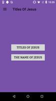 The Name of Jesus poster