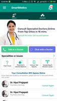 SmartMedics For Patients: Consult a Doctor Online Affiche