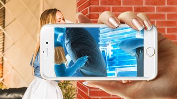 Xray See through walls camera الملصق