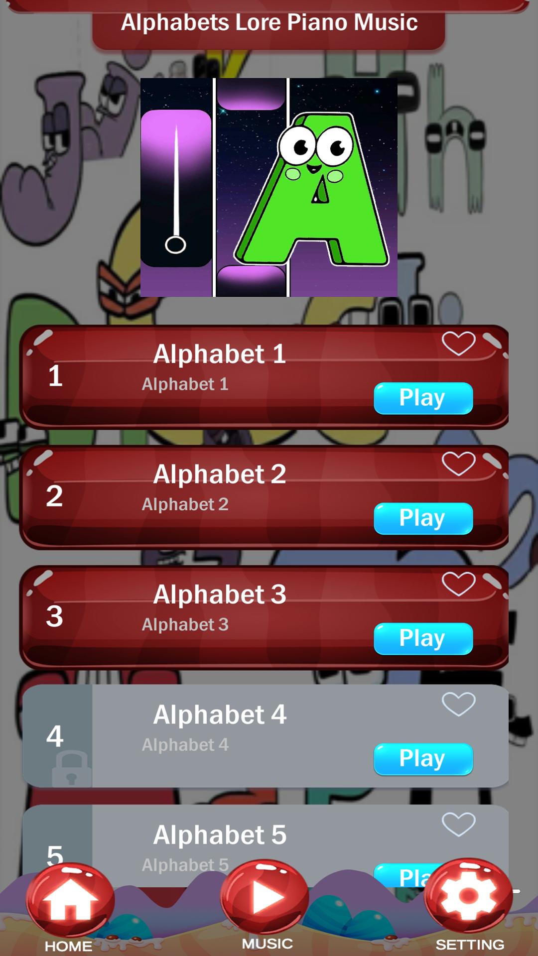 Alphabet Piano tiles FNF Lore APK for Android Download