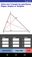 Triangle Calculator Affiche