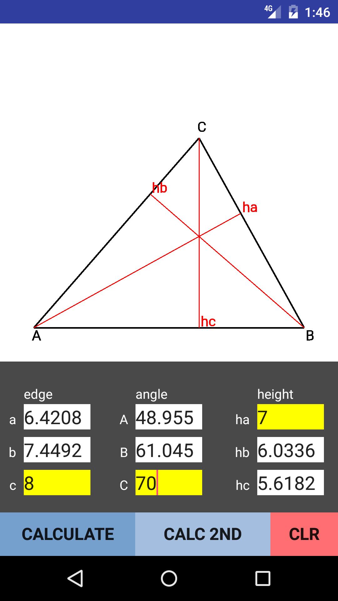 Descarga de APK de Calculadora de Triángulos para Android
