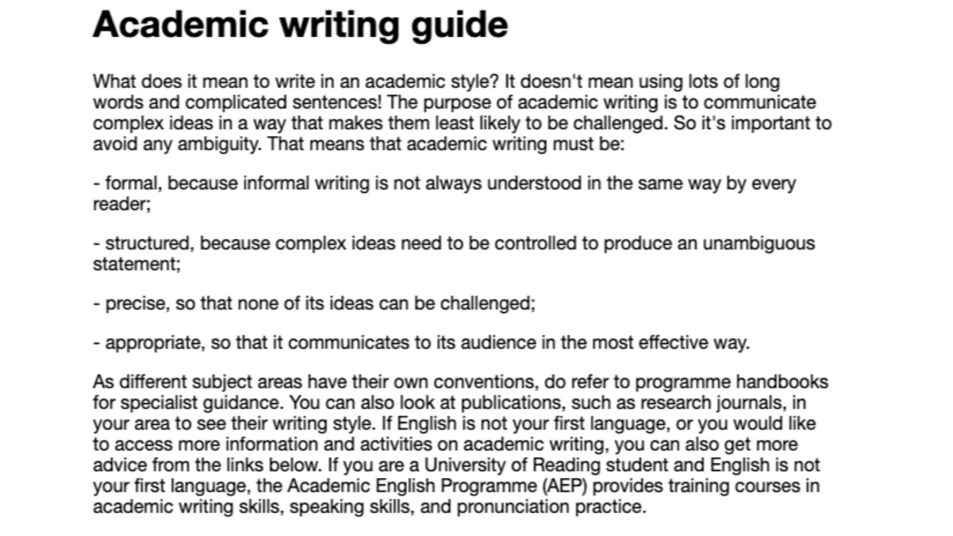 Academic Writing Guide for Android - APK Download