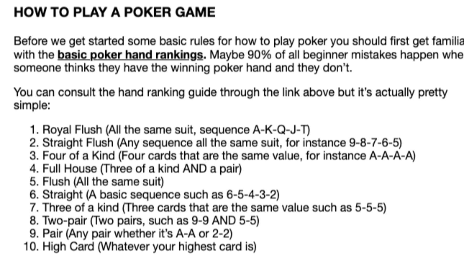How To Play Poker For Android Apk Download How To Play Poker For Android Apk Download