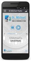 St. Michael Catholic Radio Plakat