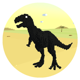 Dino T-Rex 3D Run icône
