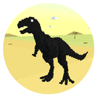 Dino T-Rex 3D Run simgesi