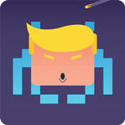 Trump Space Invaders icône