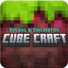 Epic Cube Craft: Crafting Game Adventure icône