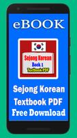 Sejong Korean Textbook PDF book 1 Affiche