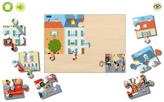 Maxipuzzle Les pompiers capture d'écran 2