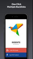 SEO Backlinks - Ridents poster