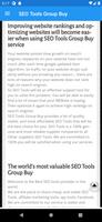 SEO Tools Group Buy 截图 1