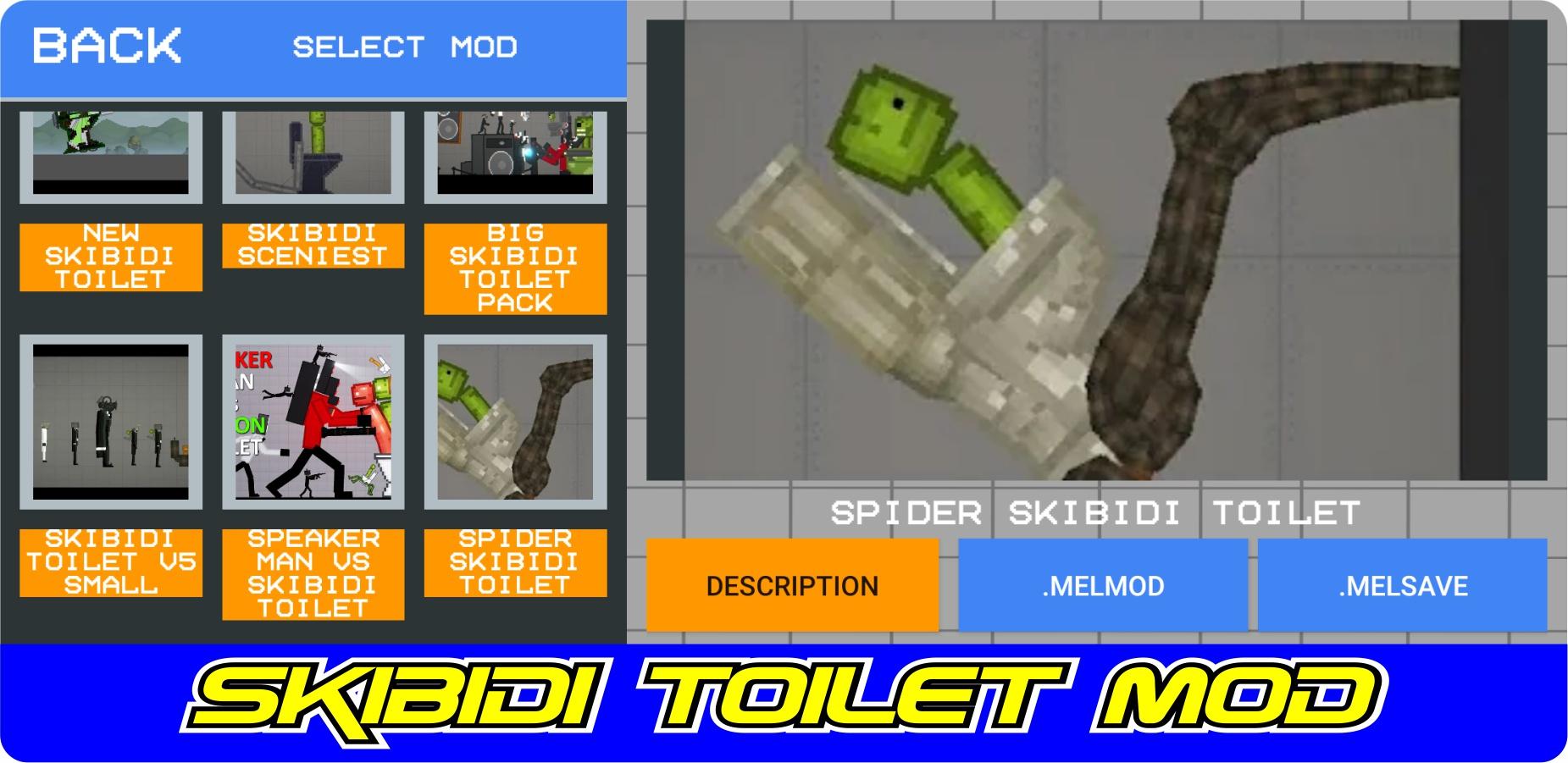 Skibidi toilet mod 19.1