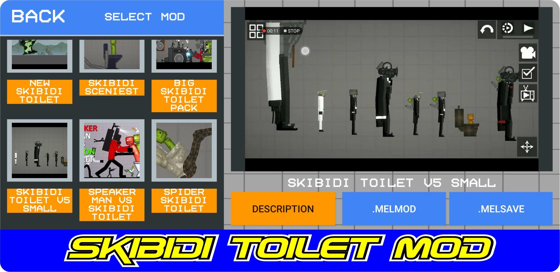 Skibidi toilet mod 19.1