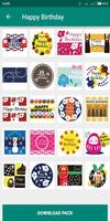 Birthday Photo Cake Stickers for Whatsapp Chat 스크린샷 2