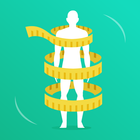 Weight Loss & Measures Tracker আইকন