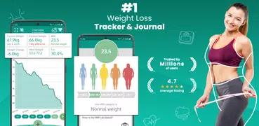 Weight Tracker Journal & Photo