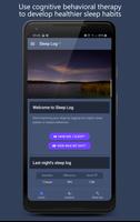 Sleep Log Pro: The CBT-I sleep diary for insomnia 포스터