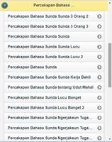 Percakapan Bahasa Sunda captura de pantalla 1
