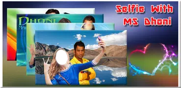 Selfie con MS Dhoni