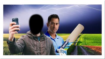 Selfie avec MS Dhoni Affiche