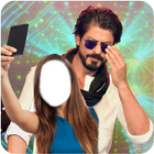 Şahrukh Khan ile Selfie simgesi
