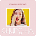 Stunning selfie with Chung-ha
