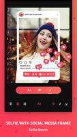 Selfie photo booth - Selfie booth photo editor تصوير الشاشة 3