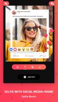 برنامه‌نما Selfie photo booth - Selfie booth photo editor عکس از صفحه