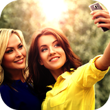 Selfie camera & beauty camera أيقونة