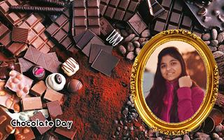 Chocolate Day Photo Frame Selfie Editor capture d'écran 3