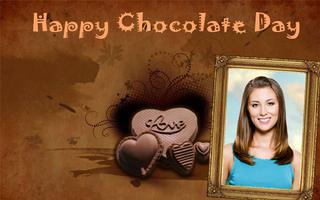 Chocolate Day Photo Frame Selfie Editor-poster
