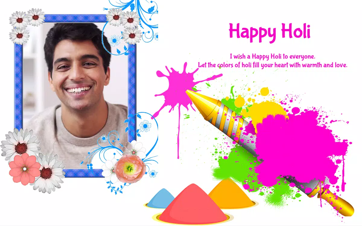 Happy Holi Photo Frame Background Changer APK for Android Download