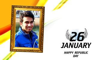 26 January Selfie Photo Editor Frames captura de pantalla 1