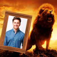 Lion Insta DP Maker - Selfie With Lion Frame capture d'écran 2