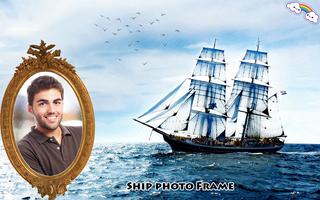 Ship Photo Editor - Stimer Boat Selfie Editor capture d'écran 1