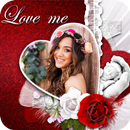 Romantic Rose Photo Frame DP Maker APK