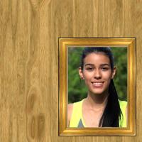 Wood Photo Frame Instant DP Creator Poster