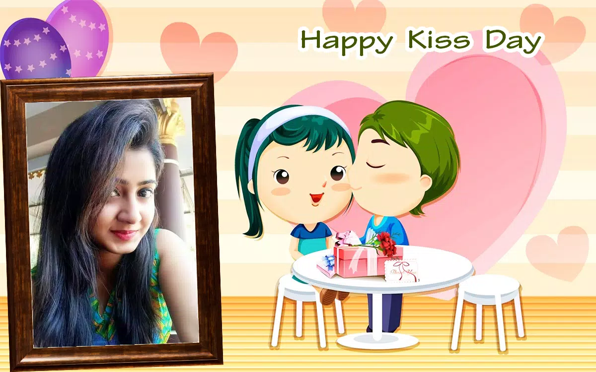 Happy Kiss Day Photo Frame Background Changer APK for Android Download