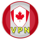 Canada VPN - Free Unlimited VPN Proxy icône