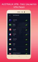 Australia VPN - Free Unlimited VPN Proxy capture d'écran 3