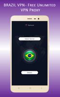 Brazil VPN - Free Unlimited VPN Proxy captura de pantalla 1