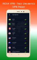 برنامه‌نما India VPN - Free Unlimited VPN Proxy عکس از صفحه